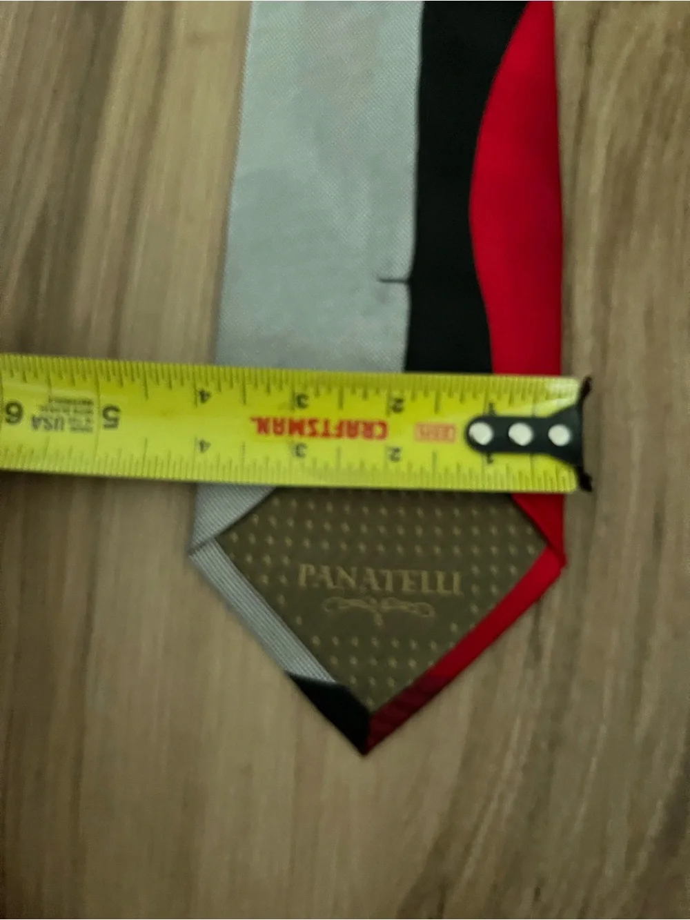 Rare PANATELLI Italy Silk Neck Tie